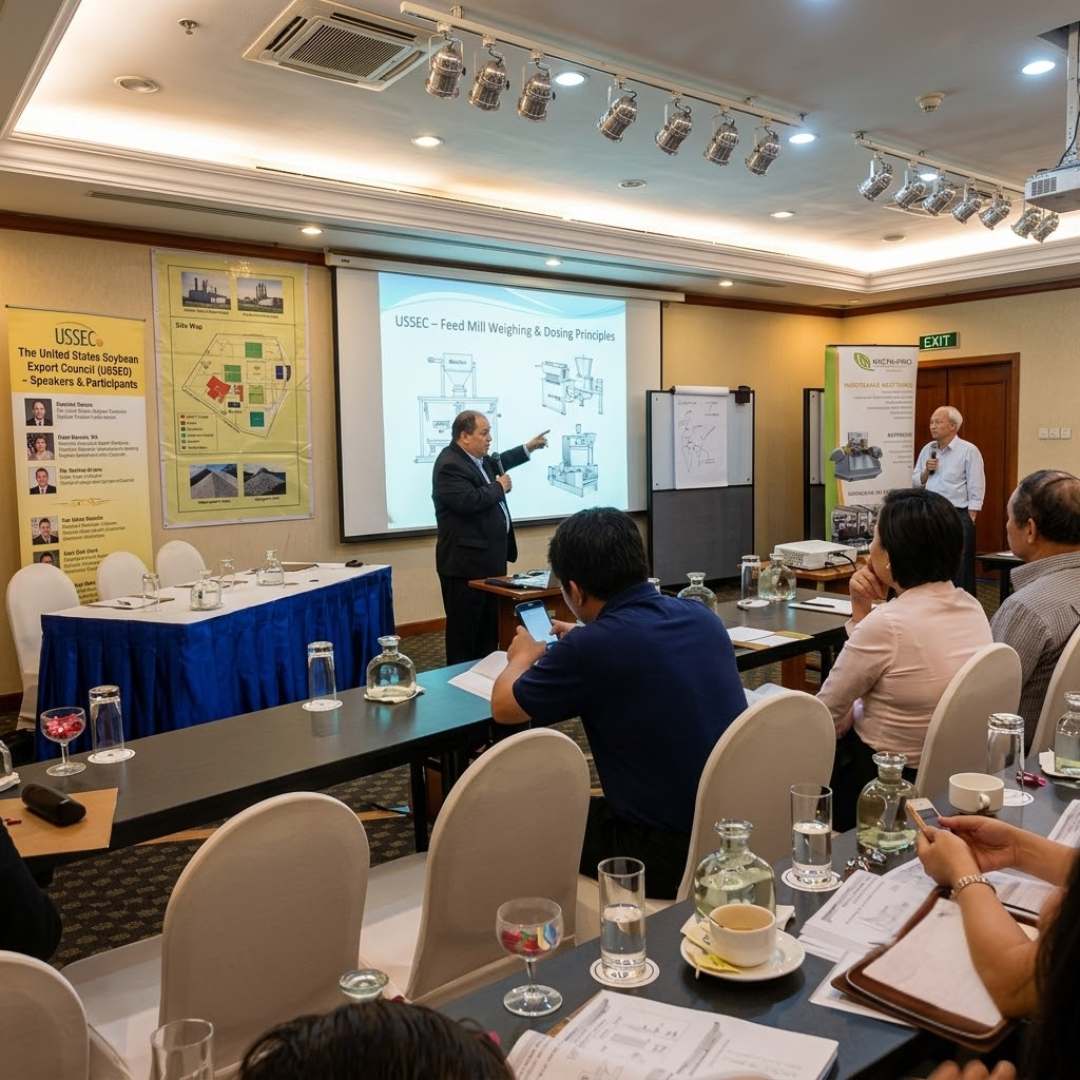 Engineering advisory workshop with live discussion on process systems and plant layout.